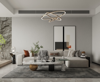 Modern A Living Room-ID:950553892