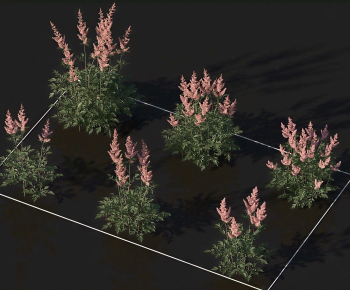 Modern Flowers And Grass-ID:193362954
