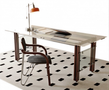 Modern Computer Desk And Chair-ID:764799191