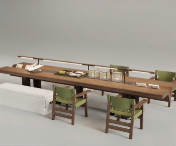 Modern Computer Desk And Chair-ID:268047091