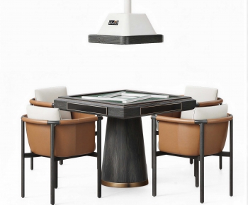 Modern Mahjong Tables And Chairs-ID:660275944