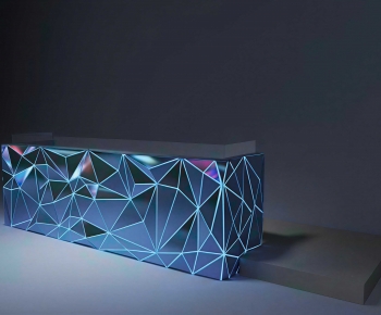 Modern Reception Desk-ID:249712946