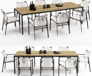 Modern Dining Table And Chairs-ID:389379025