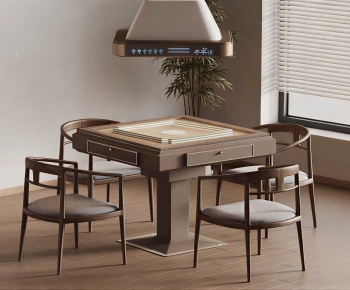 Modern Mahjong Tables And Chairs-ID:559052945