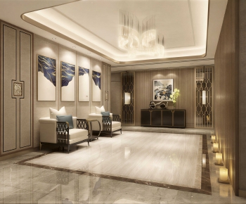 New Chinese Style Reception Area-ID:686270956