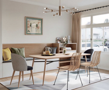 Nordic Style Dining Room-ID:880759007