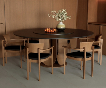 Modern Dining Table And Chairs-ID:815937042