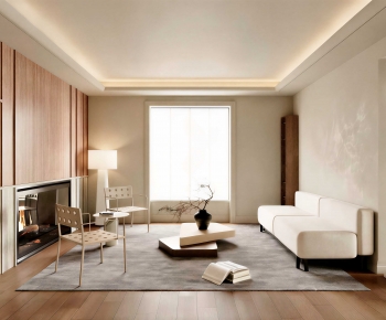 Modern A Living Room-ID:491329917