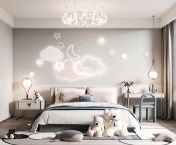Modern Girl's Room Daughter's Room-ID:935425048