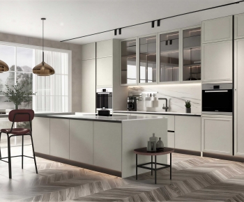 Modern Open Kitchen-ID:407965908