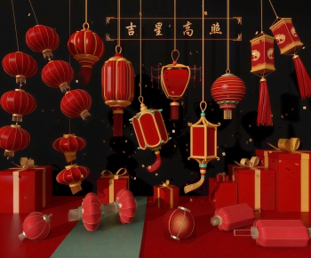 New Chinese Style Lantern-ID:850683931