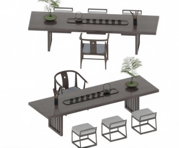 New Chinese Style Tea Tables And Chairs-ID:147226107