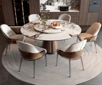 Modern Dining Table And Chairs-ID:516699089