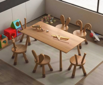 Modern Children's Table/chair-ID:326543092