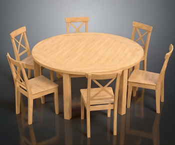 Nordic Style Dining Table And Chairs-ID:656867981