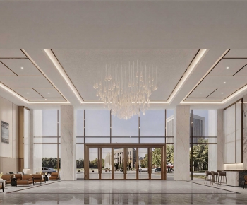 Modern Office Reception Desk-ID:418978937