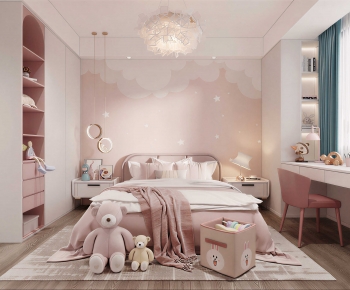 Modern Girl's Room Daughter's Room-ID:709074023