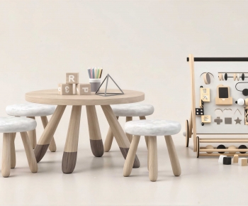 Modern Children's Table/chair-ID:547118901