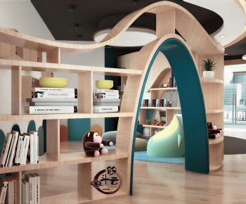 Modern Children's Reading Room-ID:239110015