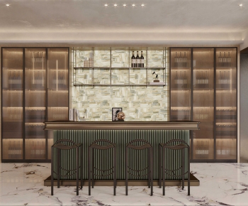Modern Counter Bar-ID:110724937