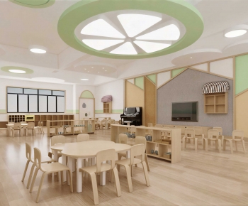 Modern Kindergarten Classrooms-ID:920403009