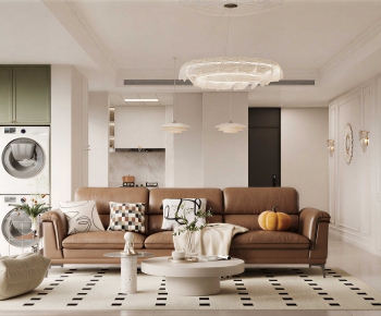 French Style A Living Room-ID:580770976