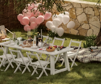 Modern Outdoor Tables And Chairs-ID:975270325