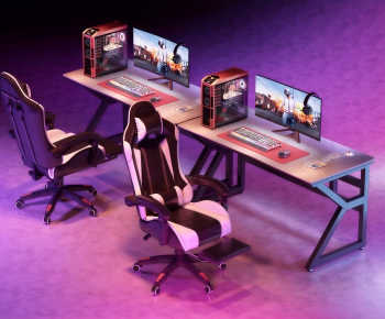 Modern Esports Tables And Chairs-ID:189240099