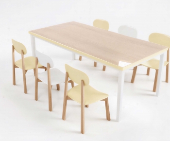 Nordic Style Dining Table And Chairs-ID:321306949