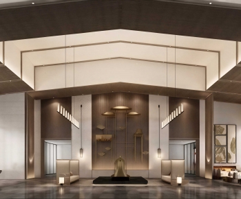 New Chinese Style Lobby Hall-ID:920969962