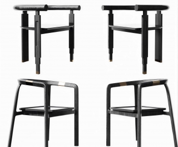 New Chinese Style Lounge Chair-ID:625168097