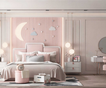Modern Girl's Room Daughter's Room-ID:106286058
