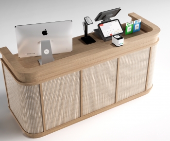 Modern Reception Desk-ID:130898009