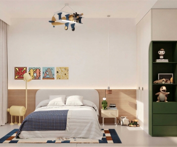 Modern Boy's Room And Son's Room-ID:848239905