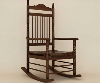 Chinese Style Rocking Chair-ID:120682955