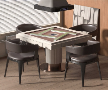 Modern Mahjong Tables And Chairs-ID:827756889