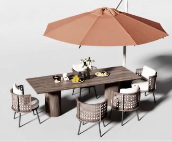 Modern Outdoor Tables And Chairs-ID:738398081