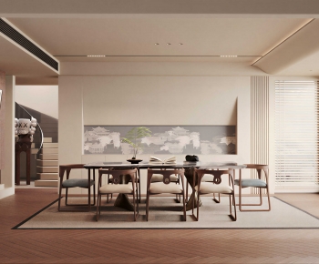 New Chinese Style Dining Room-ID:978437902