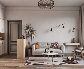 Modern A Living Room-ID:976009417