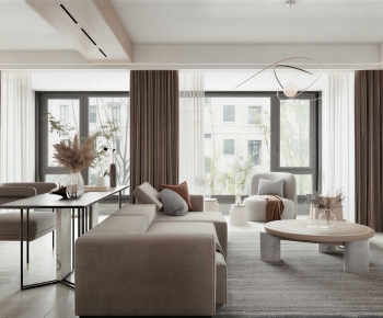 Modern A Living Room-ID:427889117