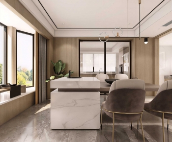 Modern Dining Room-ID:411231044