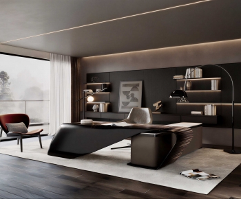 Modern Manager's Office-ID:634538898