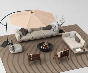 Modern Outdoor Sofa-ID:157324088