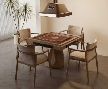 Modern Mahjong Tables And Chairs-ID:301105985