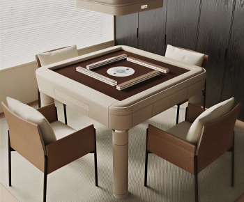 Modern Mahjong Tables And Chairs-ID:529100965