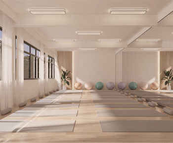 Modern Yoga Room-ID:697832116