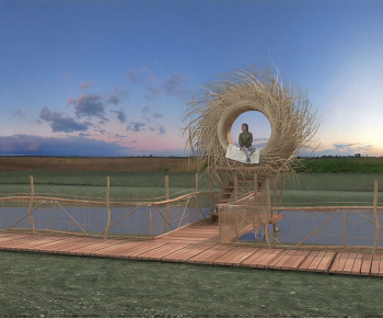 Modern Sculpture Sketch-ID:531867983