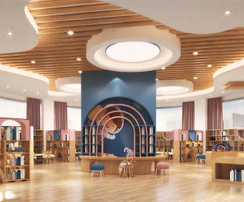Modern Children's Reading Room-ID:866300117