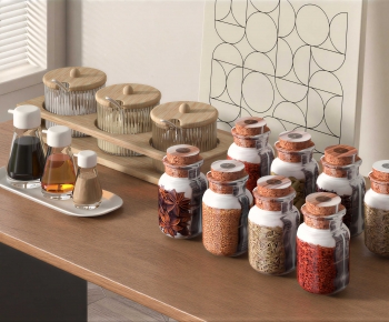 Modern Seasoning Jar-ID:220892919