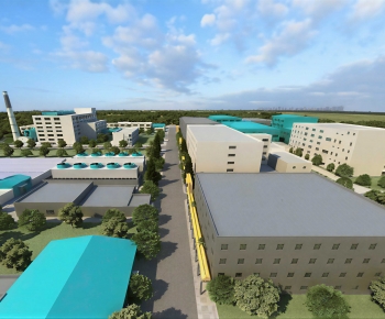 Modern Architectural Bird's-eye View Planning-ID:155638931